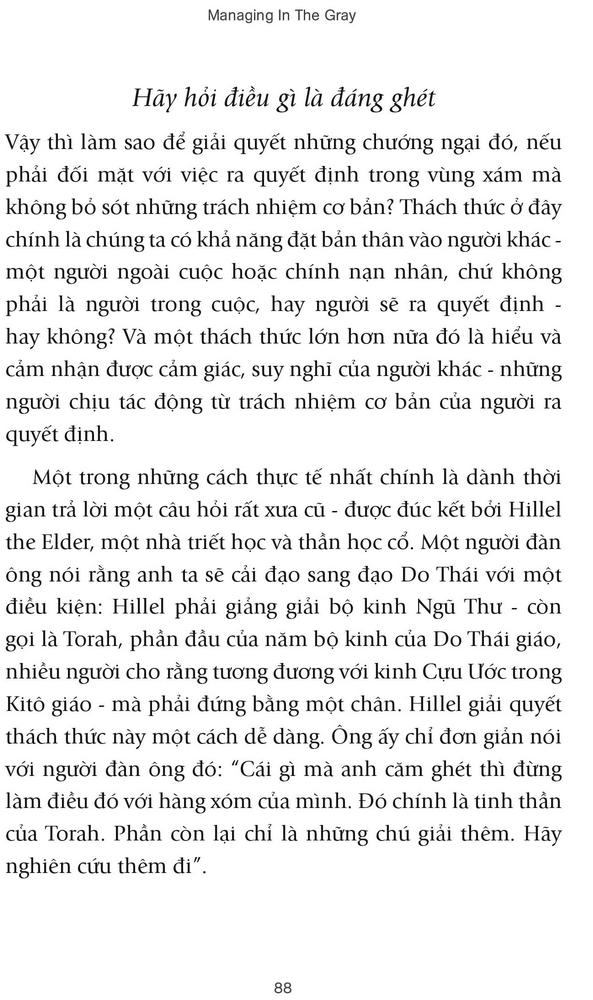 Managin in the gray tiếng việt
